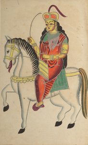 Die Meuterei der Heldin Rani Lakshmi Bai von Jhansi, 1800er Jahre von Unbekannt