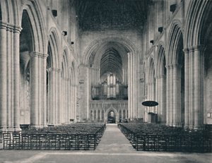 Das Kirchenschiff, Ripon-Kathedrale von Unbekannt