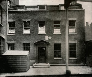 Das alte Bauernhaus an der Tottenham Court Road, ca. 1913