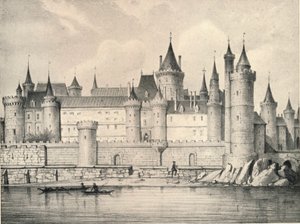 Der alte Louvre im Jahr 1670, 1915