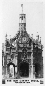 Der alte Marktkreuz, Chichester, West Sussex, 1920er von Unbekannt