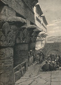 Die Säulenhalle von Ezneh, 1879, 1886