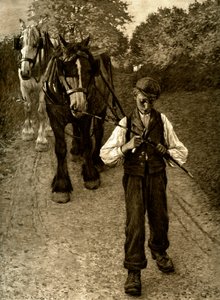 Der Pflügerjunge, 1900