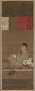 Der Dichter Kakinomoto no Hitomaro, ca. 1300-1350