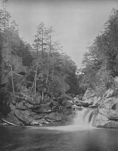 Der Pool, Franconia Range, Weiße Berge, ca. 1897 von Unbekannt