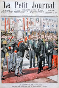 Der Präsident der Republik Frankreich in Rom, 1904