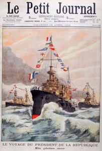 Der Präsident der Republik Frankreich auf dem Weg nach Algerien, 1902 von Unbekannt