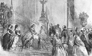 Der erste Besuch des Prinzen von Wales in Frankreich, 1855