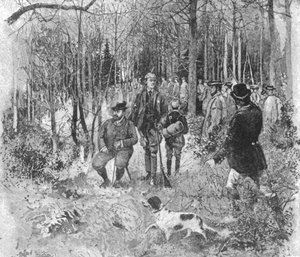 Der Prinz von Wales beim Fasanenschießen in Sandringham, 1893, 1901