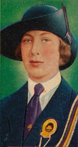 Die Prinzessin Royal, Präsidentin der Pfadfinderinnenvereinigung, 1935