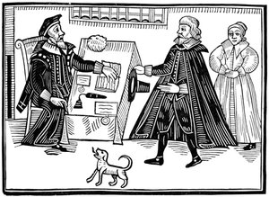 Der Proktor und Parator, 1641 von Unbekannt