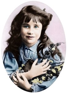 Die Königinmutter im Alter von sieben Jahren, 1907 1937 von Unbekannt