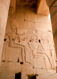 Das Ramesseum, Luxor, Theben, Ägypten, 20. Jahrhundert