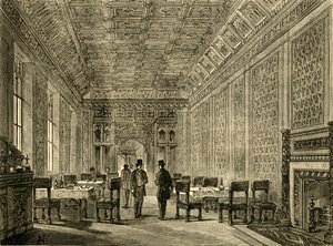 Der Erfrischungsraum des House of Lords, 1881