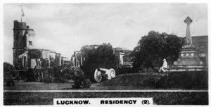 Die Residenz, Lucknow, Uttar Pradesh, Indien, um 1925 von Unbekannt