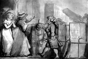 Die Rückkehr von St. James nach der Ehrung des Ritterschlags, 1792