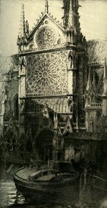 Das Rosenfenster, 1908 von Unbekannt