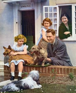 Die königliche Familie in Windsor