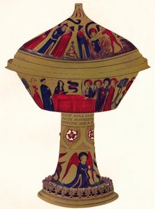 Der königliche Goldpokal, um 1370, 1904 von Unbekannt