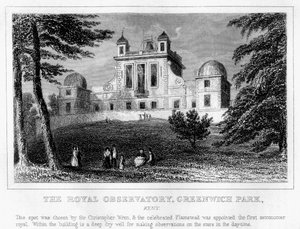Das Royal Observatory, Greenwich, London von Unbekannt