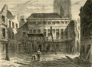 The Saracens Head, Snow Hill, ca. 1872 von Unbekannt