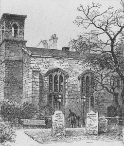 Die Savoy-Kapelle, 1890 von Unbekannt