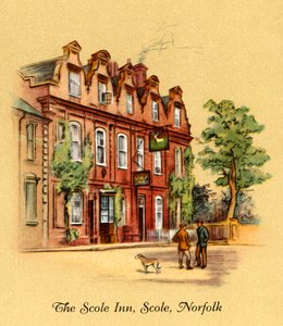 The Scole Inn, Scole, Norfolk, 1939 von Unbekannt