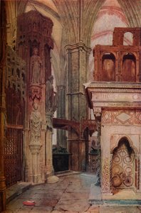 Das Heiligtum und die Kapelle von Edward dem Bekenner, 1853, 1937 von Unbekannt