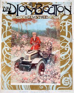 Der Rutsch, Illustration aus der Zeitschrift Le De Dion-Bouton, 1909 von Unbekannt