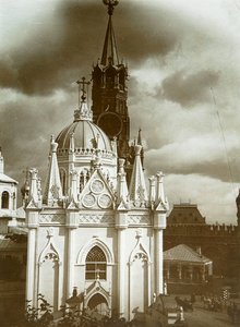 Die St. Katharinenkirche des Himmelfahrtsklosters im Kreml, Moskau, Russland von Unbekannt
