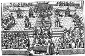 Die Generalstände in Orléans, Frankreich, 1560, 1893