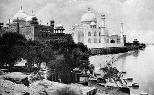 Das Taj Mahal, Agra, 20. Jahrhundert