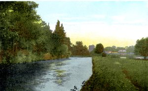 Die Themse bei Cookham, Berkshire, 20. Jahrhundert