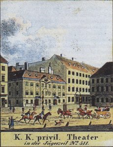 Das Theater an der Wien, Wien von Unbekannt