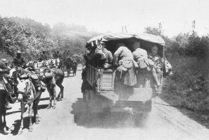 Die dritte Schlacht an der Aisne, Chemin des Dames, Frankreich, 1918 von Unbekannt