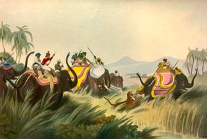 Die Tigerjagd, ca. 1808, 1901