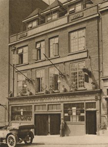 Die Tiger Taverne am Tower Hill, um 1935