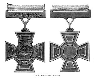 Das Victoria-Kreuz, ca. 1900 von Unbekannt