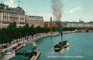 Das Victoria Embankment, London, 1907, um 1900-1930