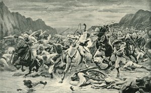 Der Sieg von Kandahar Kavallerie-Verfolgung zum Arghandab-Fluss, 1901