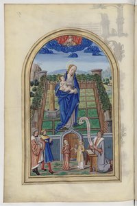 Die Jungfrau Maria. Aus: Chants royaux en l
