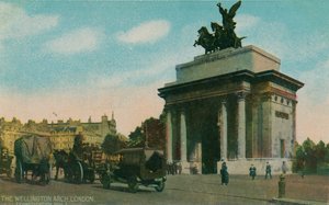 Der Wellington-Bogen, London, um 1910 von Unbekannt