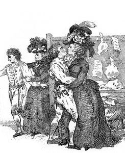 Die Westminster-Wahl, 1780er, um 1920