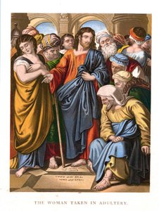 Die Ehebrecherin, um 1860 von Unbekannt