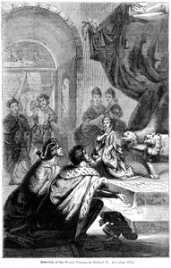 Die Verlobung von Isabella von Valois mit König Richard II, 1396