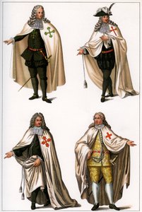 Die wichtigsten Ritterorden von Spanien und Portugal, 1791, 1902