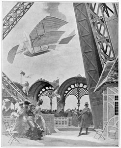 Die Eroberung der Luft am Ambigu-Comique, 1900 von Unbekannt