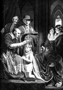 Die Krönung von Heinrich VI. von England, 1422, um 1905 von Unbekannt