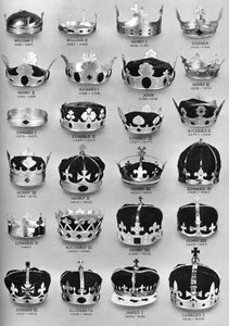 Die Kronen der englischen Souveräne von Wilhelm dem Eroberer bis Charles I von Unbekannt