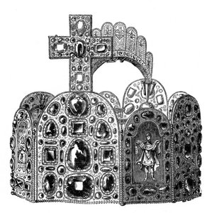 Das Diadem von Karl dem Großen, 8. Jahrhundert